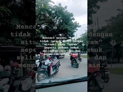 Ketika mencari pahala tapi kadang terjebak dengan dosa #rezeki #halal  #haram #pahala #dosa