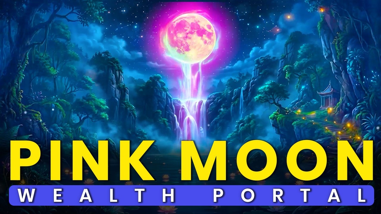 April Full Moon Ritual: Manifest Ever-Lasting Wealth and Abundance (Pink Moon)