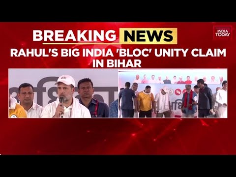 Rahul Gandhi's Bihar Gameplan: India Bloc To Release Common Manifesto | Bihar Election 2025