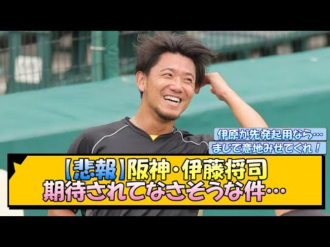 【悲報】阪神・伊藤将司 期待されてなさそうな件…【なんJ/2ch/5ch/ネット 反応 まとめ/阪神タイガース/岡田監督】