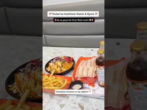 Virar Most Famous Restaurant 🍜🌮 || Dubai's Most Viral Food || #food #shorts #viral