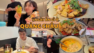 ĐÂY LÀ NHỮNG MÓN CHÚNG MÌNH ĂN Ở QUẢNG CHÂU TRONG 5 NGÀY !