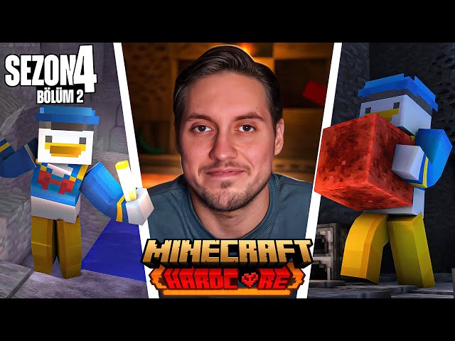 MADEN, NETHER VE NORORANTISAL MİMARİ | MINECRAFT HARDCORE | BÖLÜM 2 | SEZON 4 |