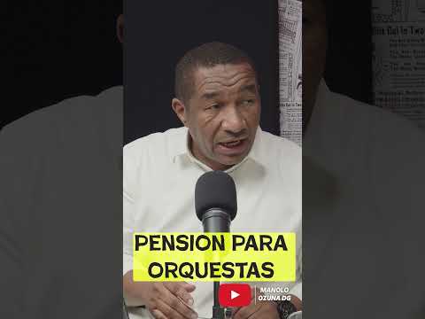 RAPHY D ÓLEO NOS HABLA DE LA PENSION PARA ORQUESTAS