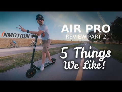 INMOTION AIR PRO 500 KM REVIEW - PART 2 | Affordable Lightweight Electric Scooter !