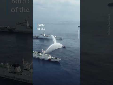 Philippines say China used water cannons damaging its vessels | DW News
