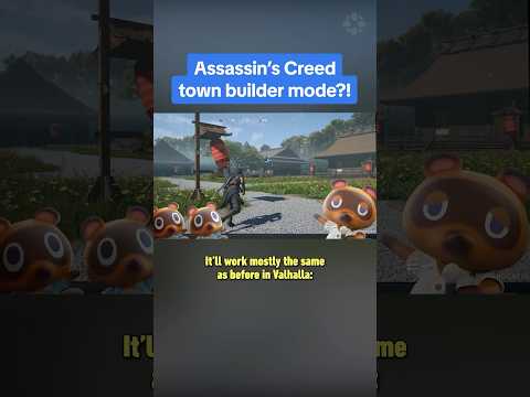 Assassin's Creed Shadows has an Animal Crossing-like mode?! #assassinscreedshadows #animalcrossing