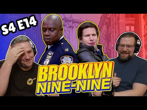 British Guys HILARIOUS Brooklyn Nine-Nine Reaction - S4 E14 (Serve & Protect)