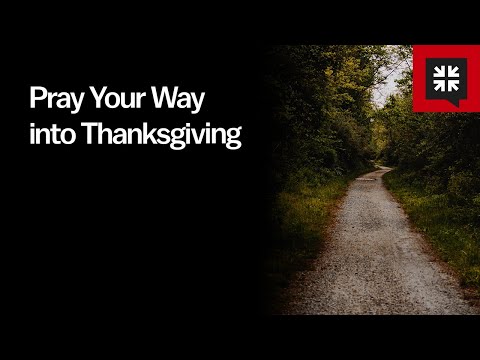 Pray Your Way into Thanksgiving