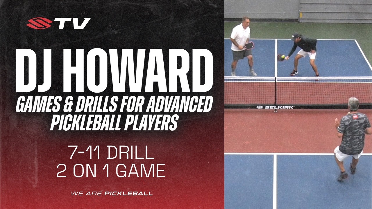 7-11: 2-Against-1 Pickleball Drill