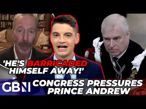 Prince Andrew under PRESSURE by Congress to testify on the Epstein scandal | 'He's BARRICADED away!'