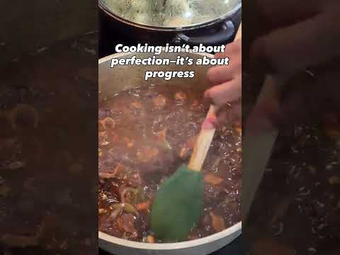 Cooking isn’t about perfection—it’s about progress