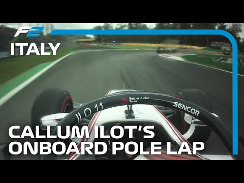 Callum Ilott Takes Maiden Formula 2 Pole in Monza | 2019 Italian Grand Prix