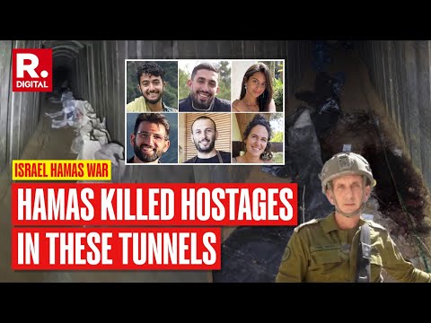 Israel-Hamas War: Israeli Army Shows Tunnels Where Hostages Were Killed By Hamas