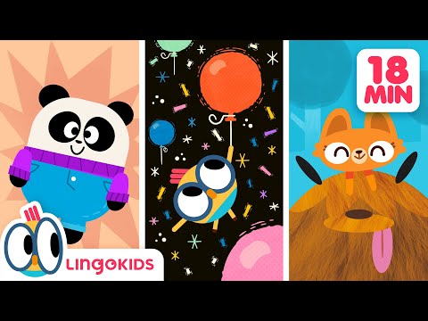 FUN WITH MATH 🤖 + More Cartoons for kids | Lingokids