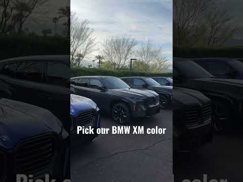 Pick your favorite BMW XM Color