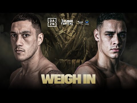 JAI OPETAIA VS. DAVID NYIKA WEIGH IN LIVESTREAM