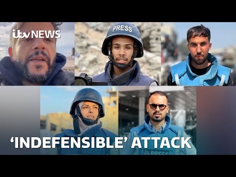Gaza hospital attack branded 'indefensible' as Israel claims Hamas camera was target | ITV News