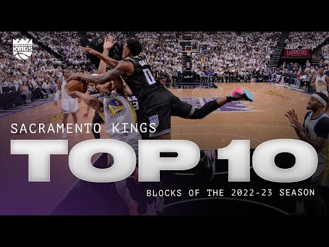 Sacramento Kings Top 10 Blocks of the 2022-23 Season video clip