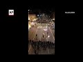 Protesters clash with police and set fire to party offices in Serbia - 01:00 min - News - Video