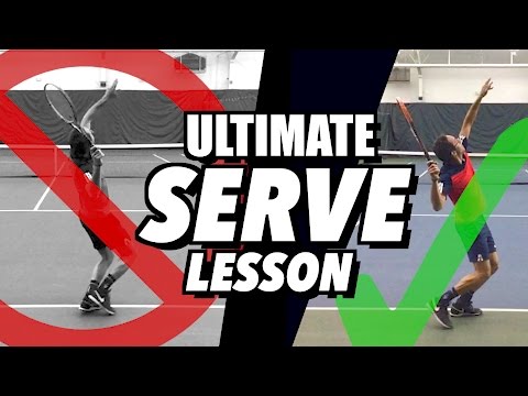 ULTIMATE Serve Tennis Lesson - Accuracy, Consistency and Power