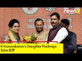 K Karunakarans Daughter Padmaja Joins BJP | Setback for Cong In Kerala | NewsX