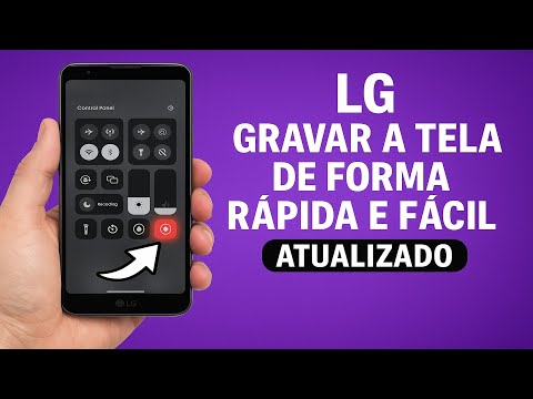 Como GRAVAR a TELA do LG