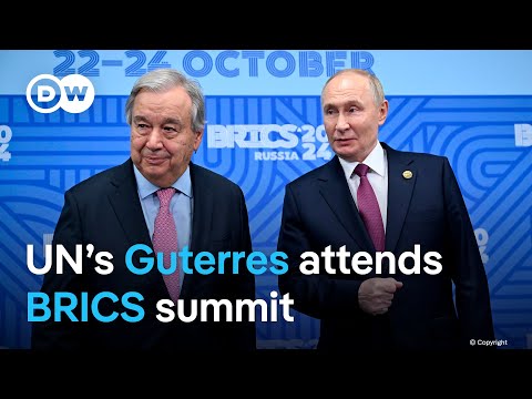Guterres in Kazan: A PR coup for Russia or a statement on the power of basic diplomacy? | DW News