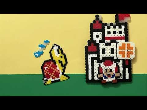 木登り/警備/分裂【Stop motion】【Perier Beads 】【Super Mario】
