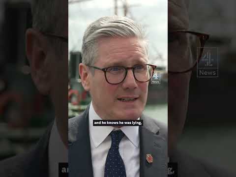 Sunak 'resorted to lies' in Leaders Debate says Starmer