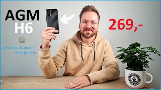 Vido-Test : AGM H6 Smartphone Review: Schlankes und leichtes Rugged Phone mit 8GB/256GB/T606/IP69k /Moschuss.de