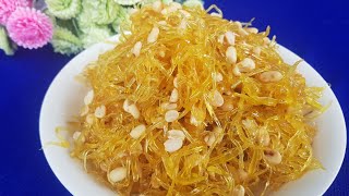 Cách làm Mứt Gừng đu đủ dẻo đón Tết cổ truyền đơn giản tại nhà|How to make gummy ginger