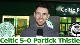 Celtic 5-0 Partick Thistle | Twitter Reaction