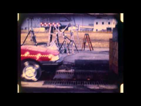 Видео краш-теста Chevrolet Nova 1987 - 1988