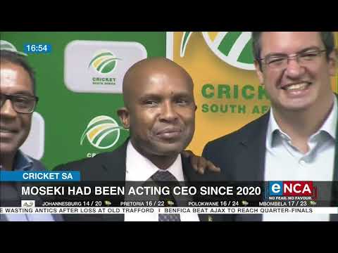 Cricket | Pholetsi Moseki appointed permanent CEO of SA