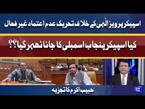 No-confidence motion against Pervaiz Elahi Dismissed | Habib Akram Analysis