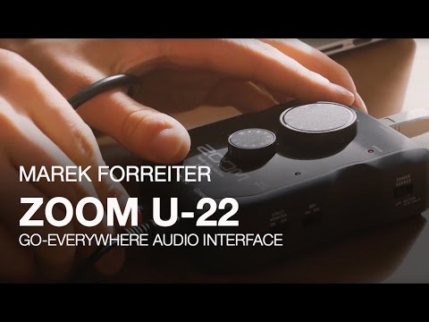 video Zoom U-22 handy audio interface