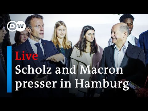 Live: Scholz, Macron press conference overshadowed by Israel-Gaza conflict