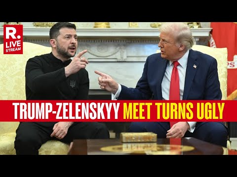 LIVE: Trump-Vance VS Zelenskyy HOT FIGHT in Oval Office Caught On Camera | Russia-Ukraine War