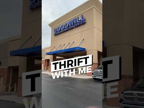 Thrift With Me! What’s your favorite category to thrift?! #thrifthaul #thrifting #thriftwithme