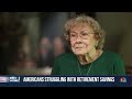 Despite healthy economy, many Americans worry about retirement - 02:49 min - News - Video