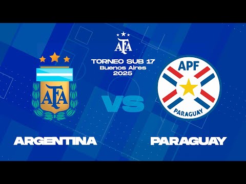 Argentina vs Paraguay - Torneo sub17 Buenos Aires