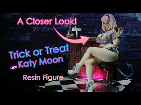 A Closer Look 👁👄👁 At Katy Moon aka Trick or Treat Resin Figure
