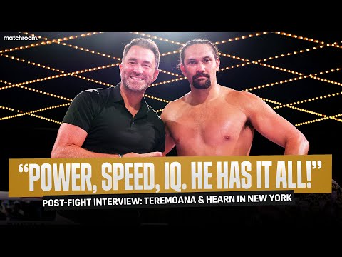 “FUTURE HEAVYWEIGHT CHAMPION!” | Eddie Hearn rave review for Teremoana Teremoana