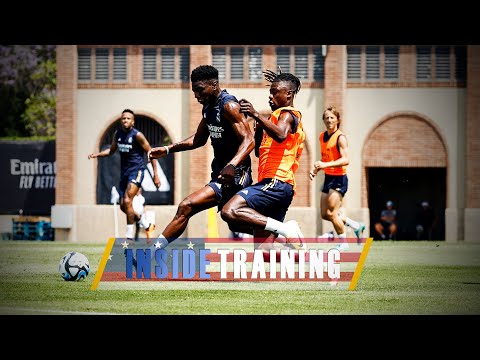 Ball work on day two in LA! | Real Madrid