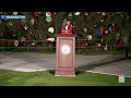U.S. Capitol Christmas Tree Lit By Nancy Pelosi At 58th Annual Ceremony  - 01:39 min - News - Video