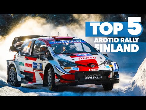 Top 5 Moments from An Action-Packed Arctic Rally Finland - WRC 2021