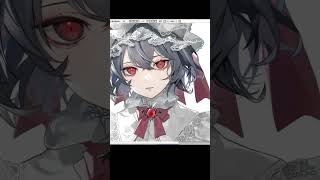 レミリア・スカーレット【イラストメイキング】#shorts