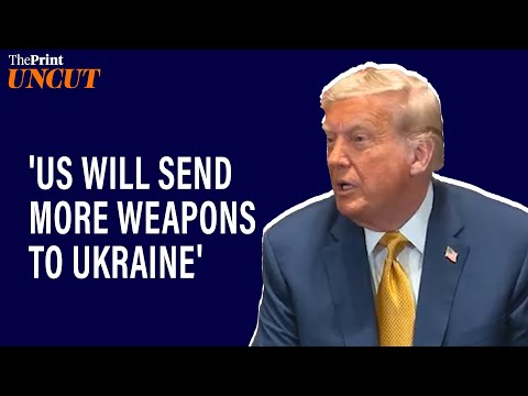 'US will send more weapons to Ukraine': Trump slams Putin
