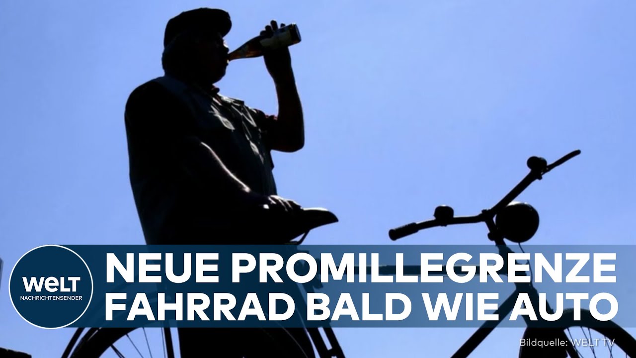 DEUTSCHLAND: Alkohol auf dem Fahrrad: Union will Promillegrenze senken – drohen neue Strafen?